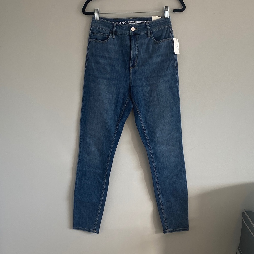 NWT Reitmans The Signature Soft High Rise Classic Blue Women's Jeans